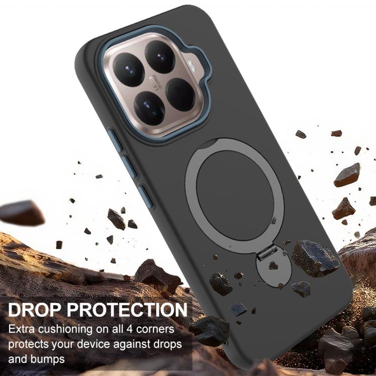 For Xiaomi 15T Pro 5G Gen1.5 Pivot Ring Holder TPU Hybrid PC Phone Case