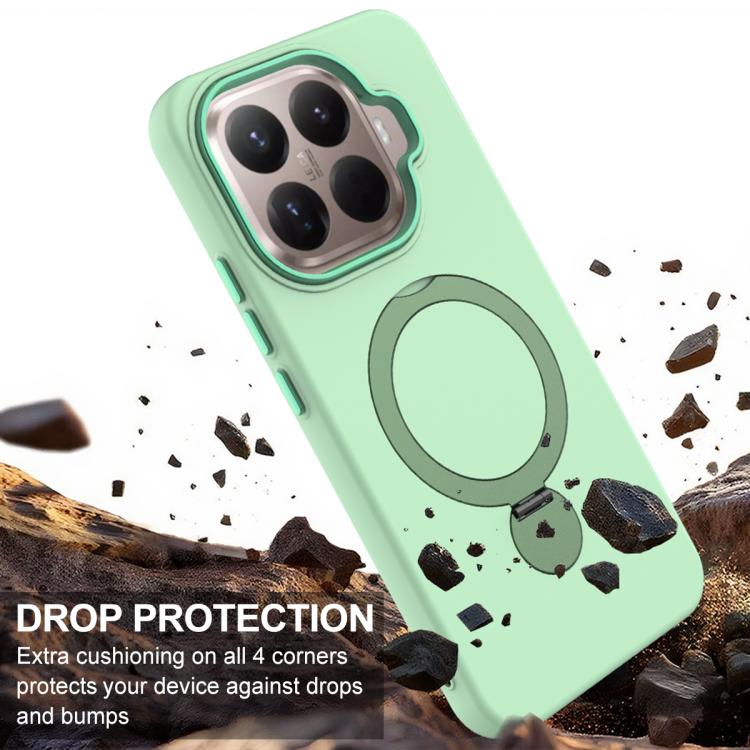 For Xiaomi 15T Pro 5G Gen1.5 Pivot Ring Holder TPU Hybrid PC Phone Case