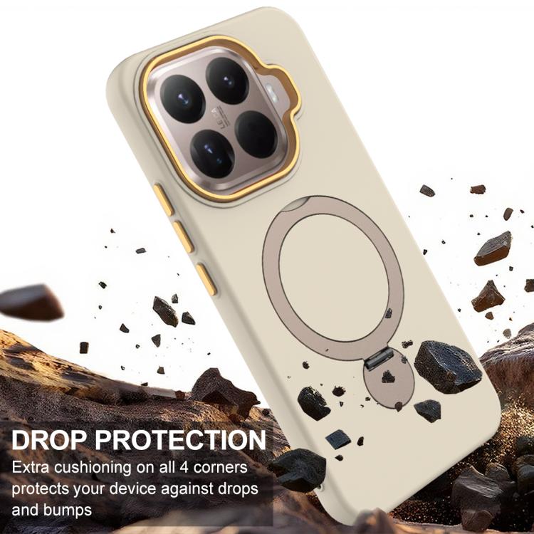 For Xiaomi 15T Pro 5G Gen1.5 Pivot Ring Holder TPU Hybrid PC Phone Case