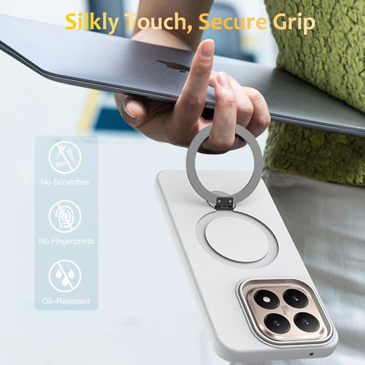For Xiaomi 15T 5G Gen1.5 Pivot Ring Holder TPU Hybrid PC Phone Case