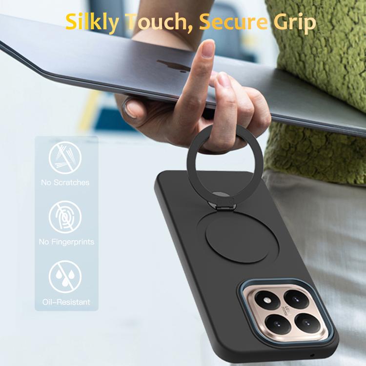 For Xiaomi 15T 5G Gen1.5 Pivot Ring Holder TPU Hybrid PC Phone Case
