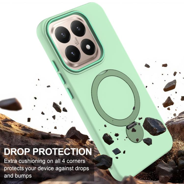 For Xiaomi 15T 5G Gen1.5 Pivot Ring Holder TPU Hybrid PC Phone Case
