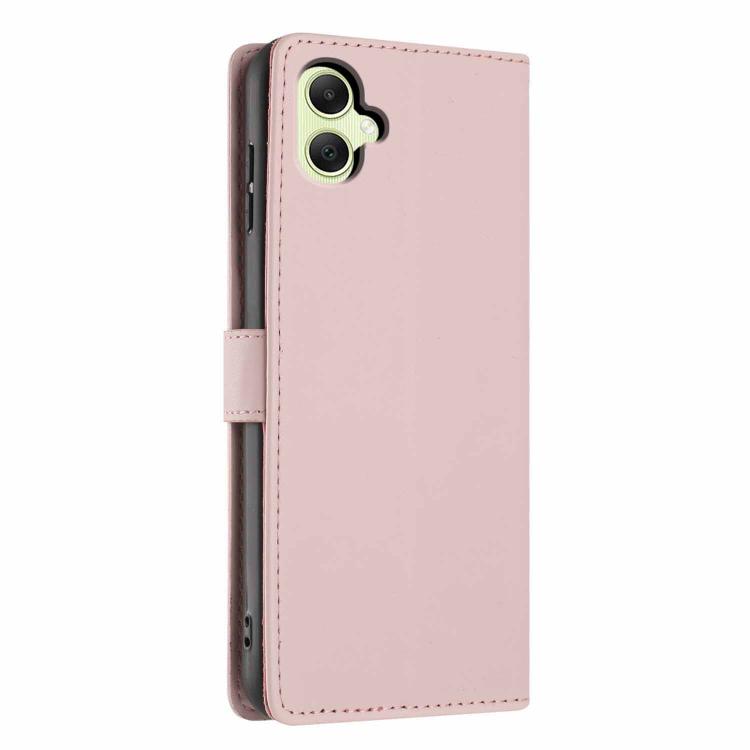 For Samsung Galaxy A05 Tree Cat Embossed Flip Vegan Leather Phone Case