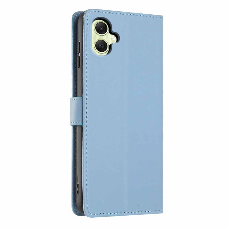 For Samsung Galaxy A05 Tree Cat Embossed Flip Vegan Leather Phone Case