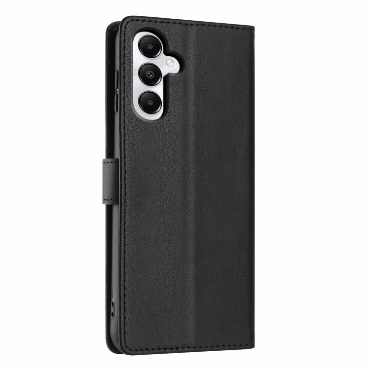 For Samsung Galaxy A05s Tree Cat Embossed Flip Vegan Leather Phone Case