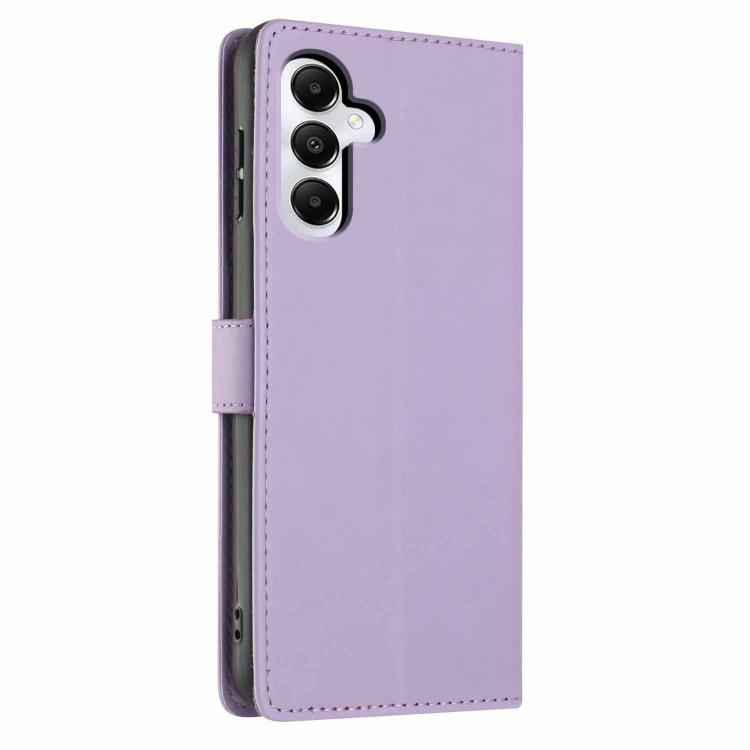 For Samsung Galaxy A05s Tree Cat Embossed Flip Vegan Leather Phone Case