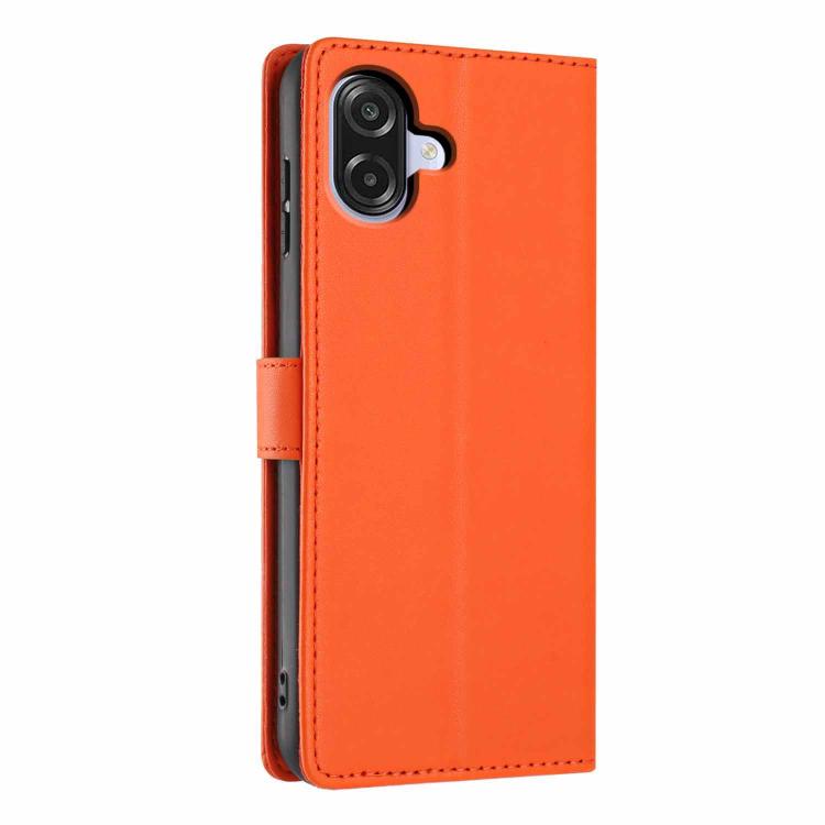 For Samsung Galaxy A07 4G / 5G Tree Cat Embossed Flip Vegan Leather Phone Case