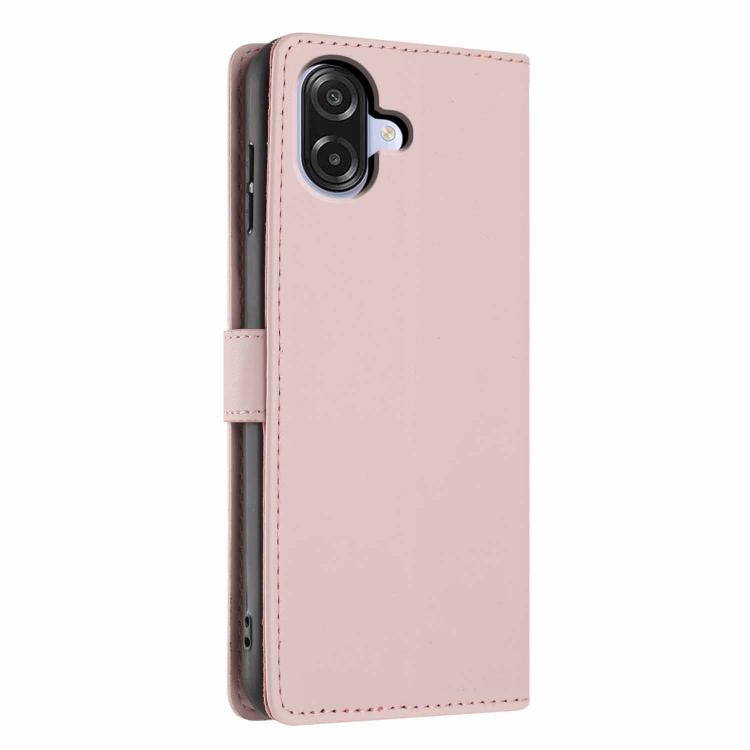 For Samsung Galaxy A07 4G / 5G Tree Cat Embossed Flip Vegan Leather Phone Case