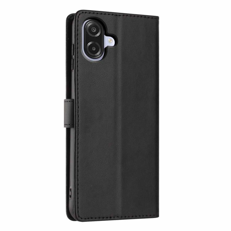 For Samsung Galaxy A07 4G / 5G Tree Cat Embossed Flip Vegan Leather Phone Case