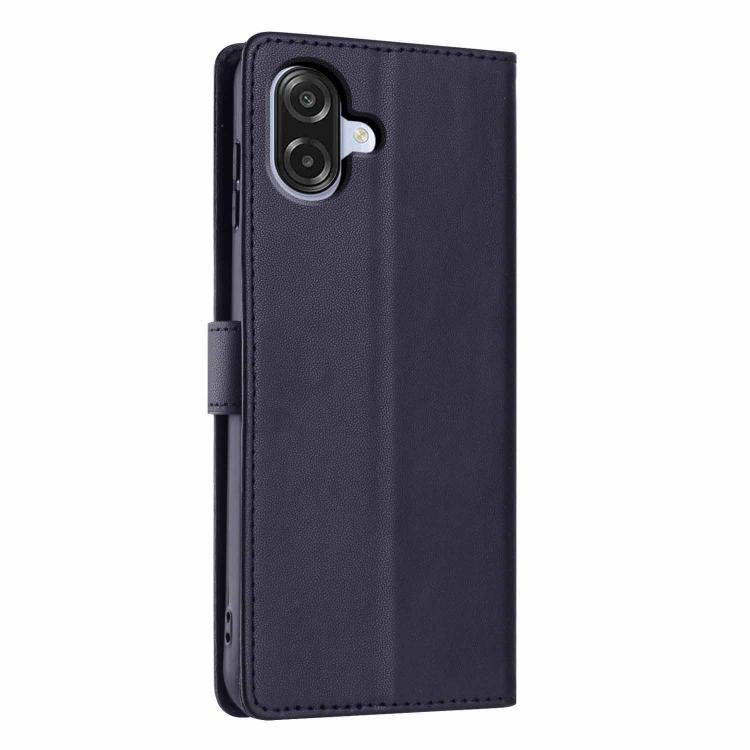 For Samsung Galaxy A07 4G / 5G Tree Cat Embossed Flip Vegan Leather Phone Case