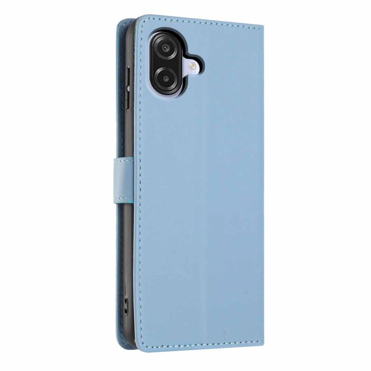 For Samsung Galaxy A07 4G / 5G Tree Cat Embossed Flip Vegan Leather Phone Case