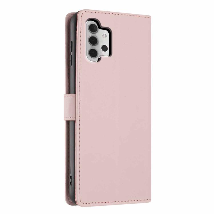For Samsung Galaxy A13 4G Tree Cat Embossed Flip Vegan Leather Phone Case