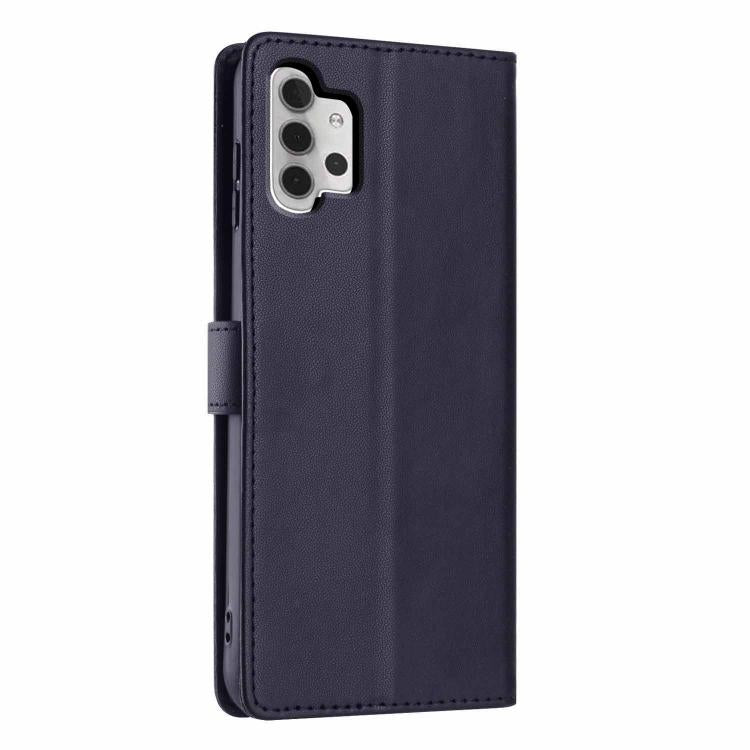 For Samsung Galaxy A13 4G Tree Cat Embossed Flip Vegan Leather Phone Case