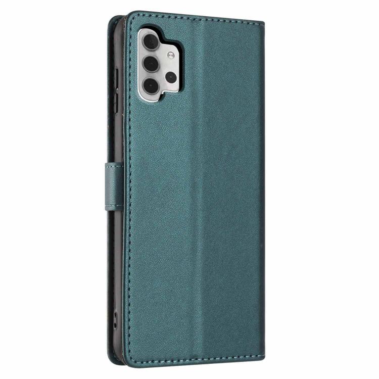 For Samsung Galaxy A13 4G Tree Cat Embossed Flip Vegan Leather Phone Case