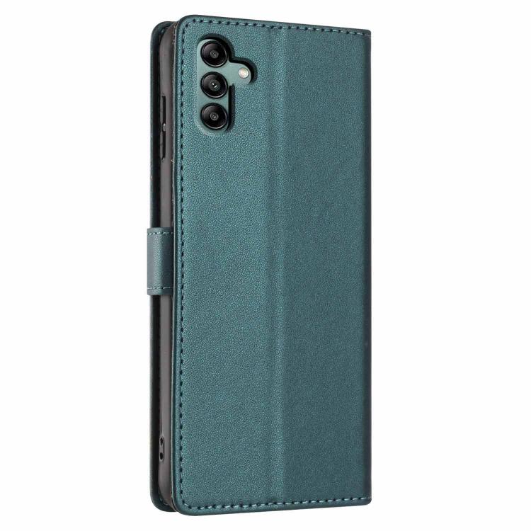 For Samsung Galaxy A13 5G / A04s Tree Cat Embossed Flip Vegan Leather Phone Case