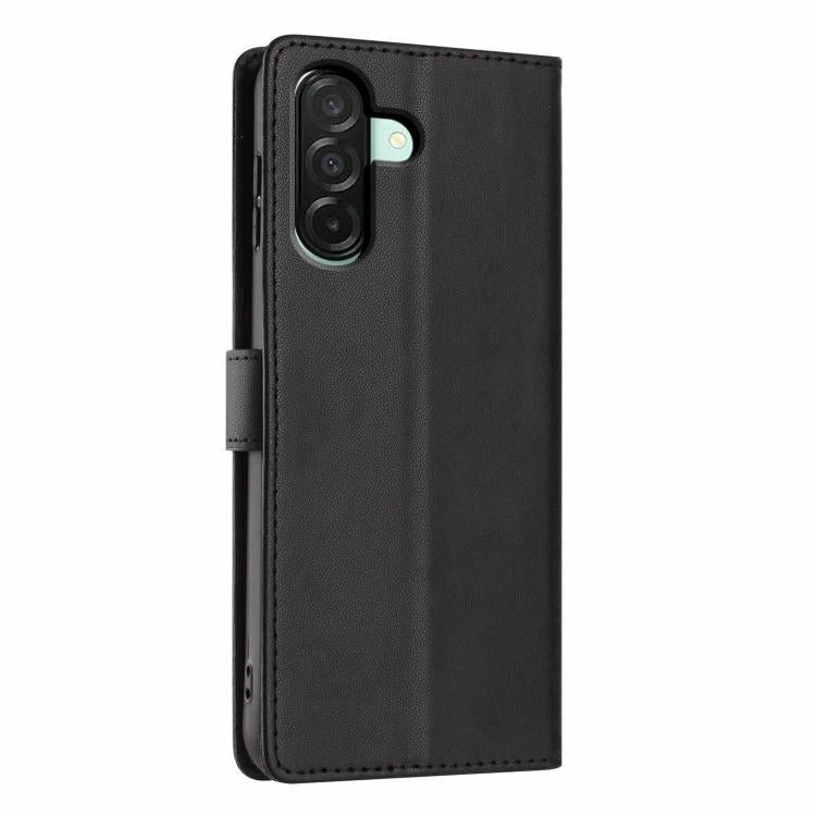 For Samsung Galaxy A26 / A17 Tree Cat Embossed Flip Vegan Leather Phone Case