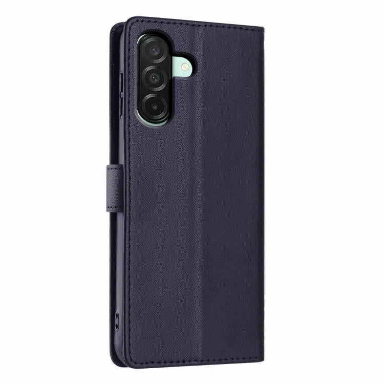 For Samsung Galaxy A26 / A17 Tree Cat Embossed Flip Vegan Leather Phone Case