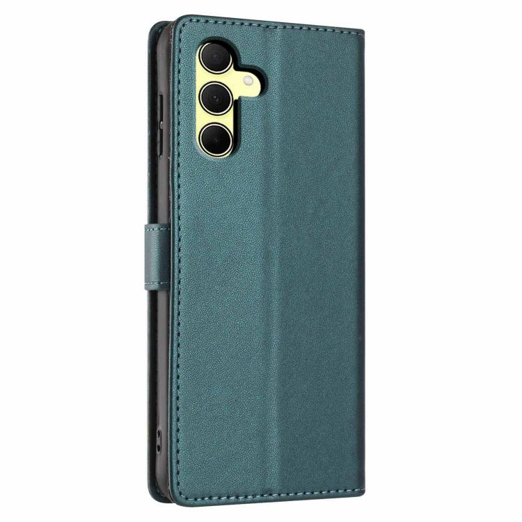 For Samsung Galaxy A34 5G Tree Cat Embossed Flip Vegan Leather Phone Case