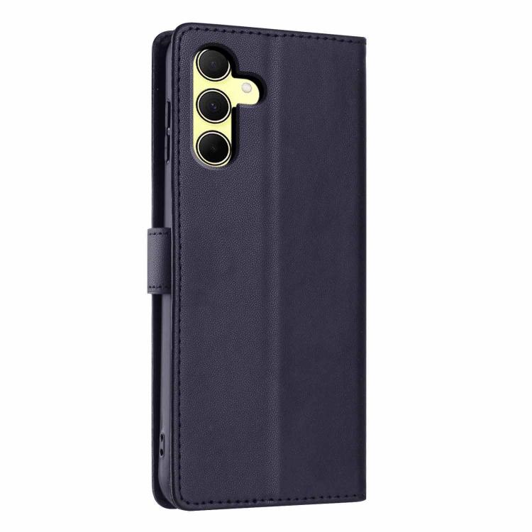For Samsung Galaxy A35 5G Tree Cat Embossed Flip Vegan Leather Phone Case