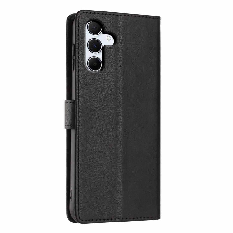 For Samsung Galaxy A54 5G Tree Cat Embossed Flip Vegan Leather Phone Case