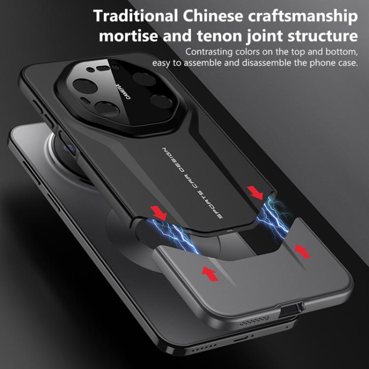 For Huawei Mate 80 Pro Max GKK Supercar Shield Mortise and Tenon Assembly Phone Case