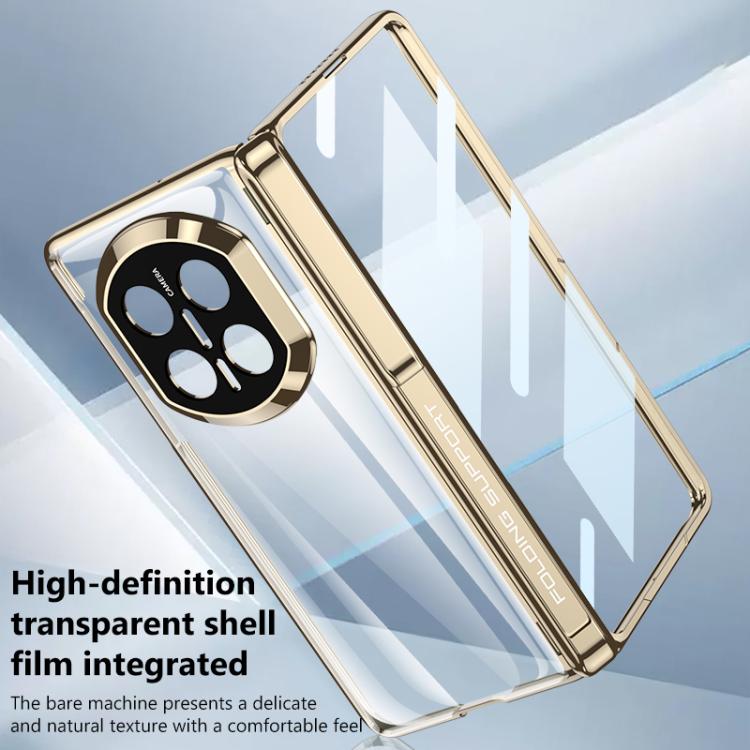 For Huawei Mate X7 GKK HD Integrated Magnetic Fold Hinge Shockproof Phone Case
