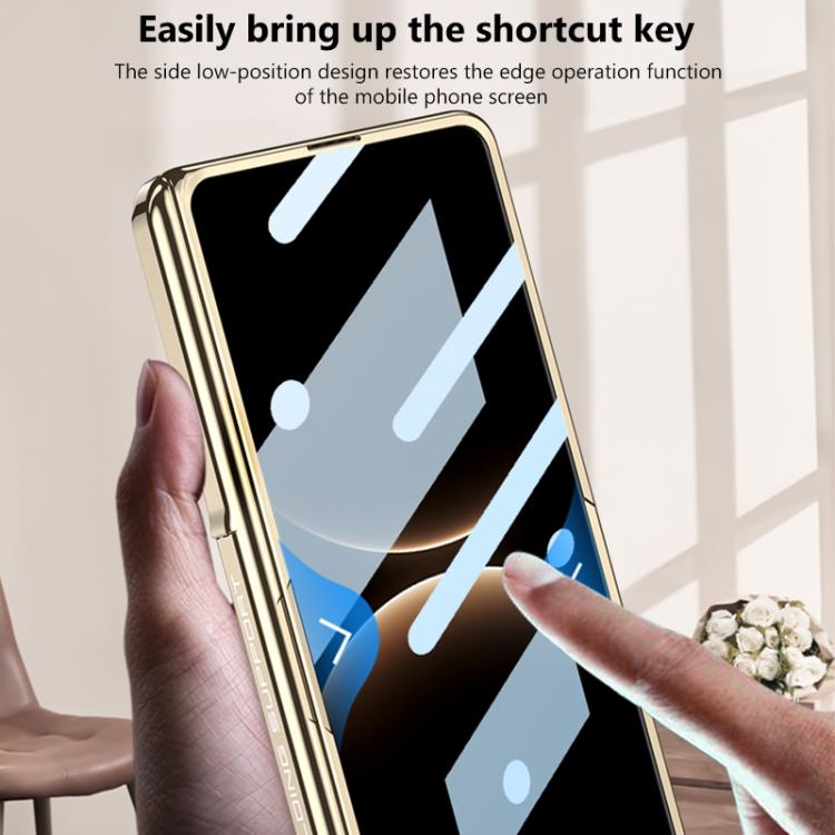 For Huawei Mate X7 GKK HD Integrated Magnetic Fold Hinge Shockproof Phone Case