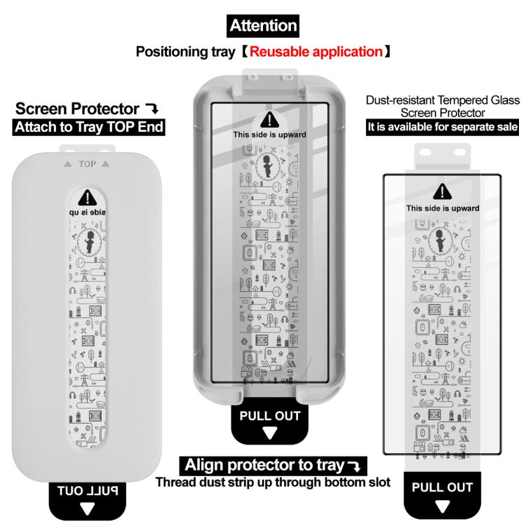 For Samsung Galaxy Z Fold7 5G imak Dust-free Chamber Locator Full Coverage Tempered Glass Film