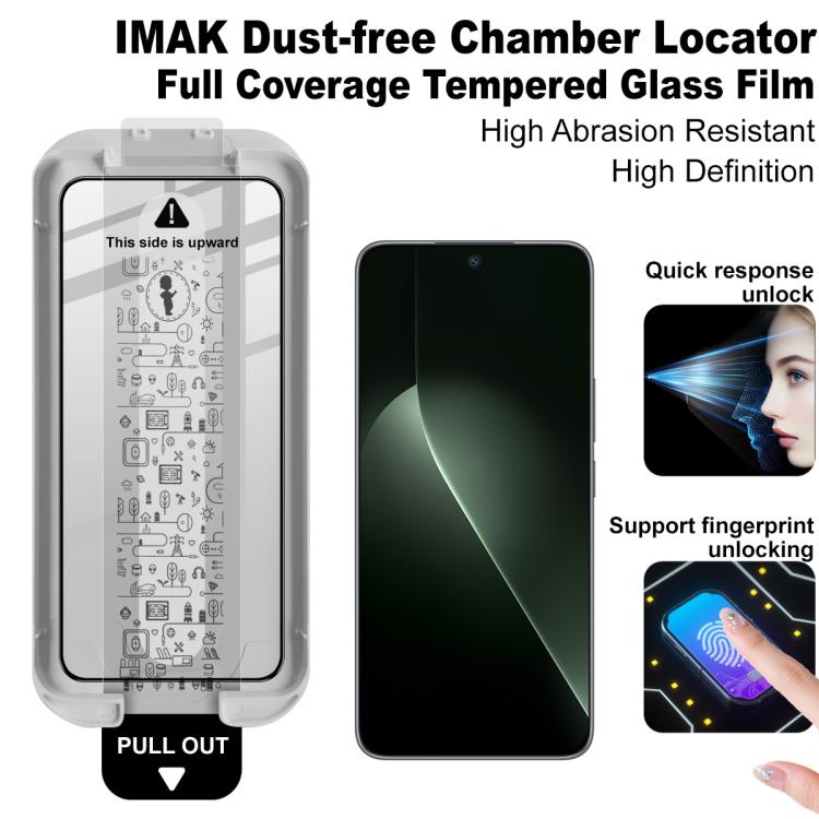For Honor GT imak Dust-free Chamber Locator Full Coverage Tempered Glass Film