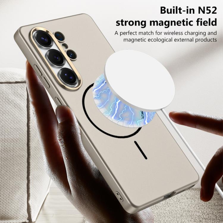 For Samsung Galaxy S26 Ultra 5G GKK Ultra-thin Skin Feel Magnetic Thin Ring Phone Case, Not Included Pen