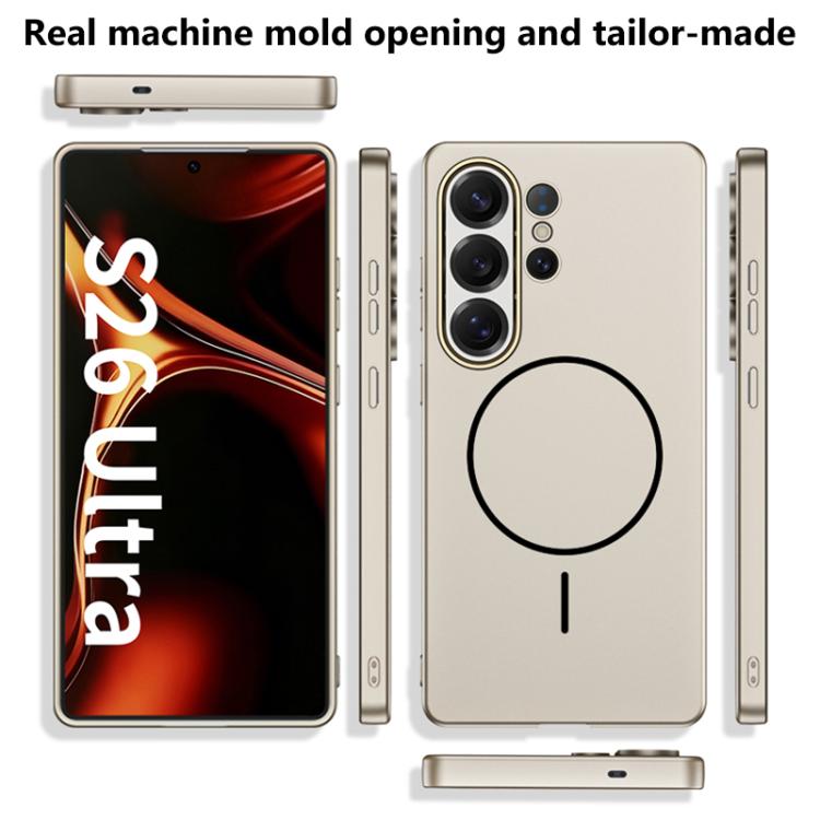 For Samsung Galaxy S26 Ultra 5G GKK Ultra-thin Skin Feel Magnetic Thin Ring Phone Case, Not Included Pen