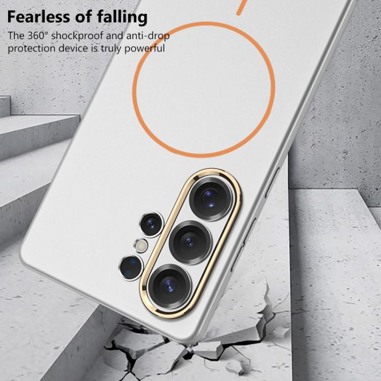 For Samsung Galaxy S26 Ultra 5G GKK Ultra-thin Skin Feel Magnetic Thin Ring Phone Case, Not Included Pen