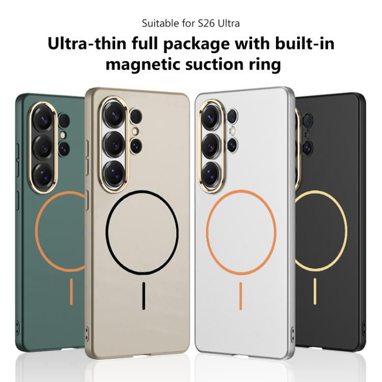 For Samsung Galaxy S26 Ultra 5G GKK Ultra-thin Skin Feel Magnetic Thin Ring Phone Case, Not Included Pen