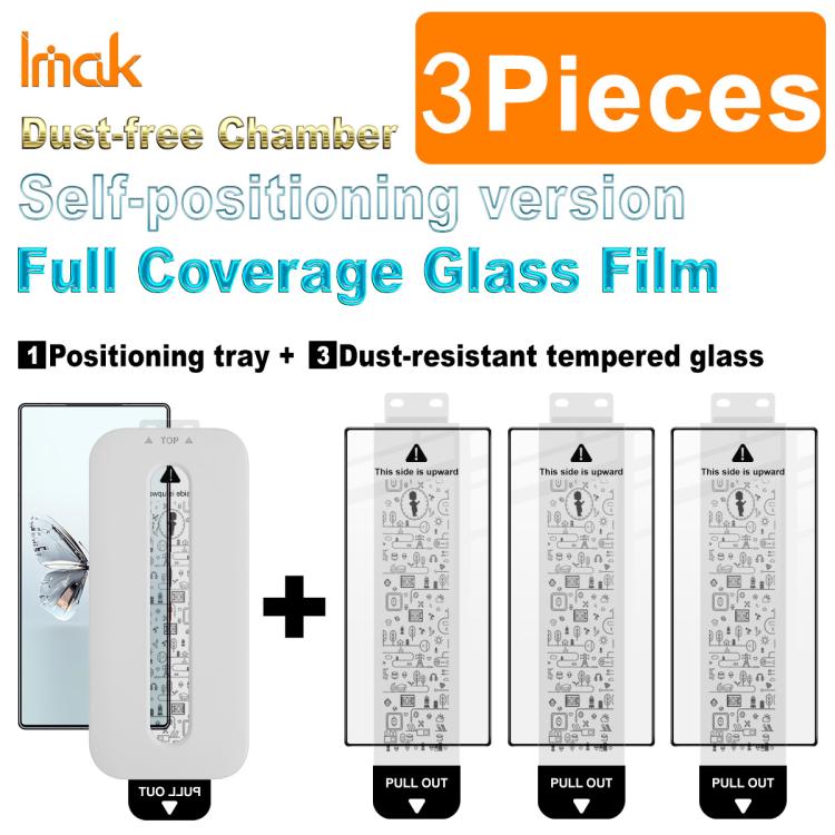 For ZTE Nubia RedMagic 11 Air imak Dust-free Chamber Locator Full Coverage Tempered Glass Film