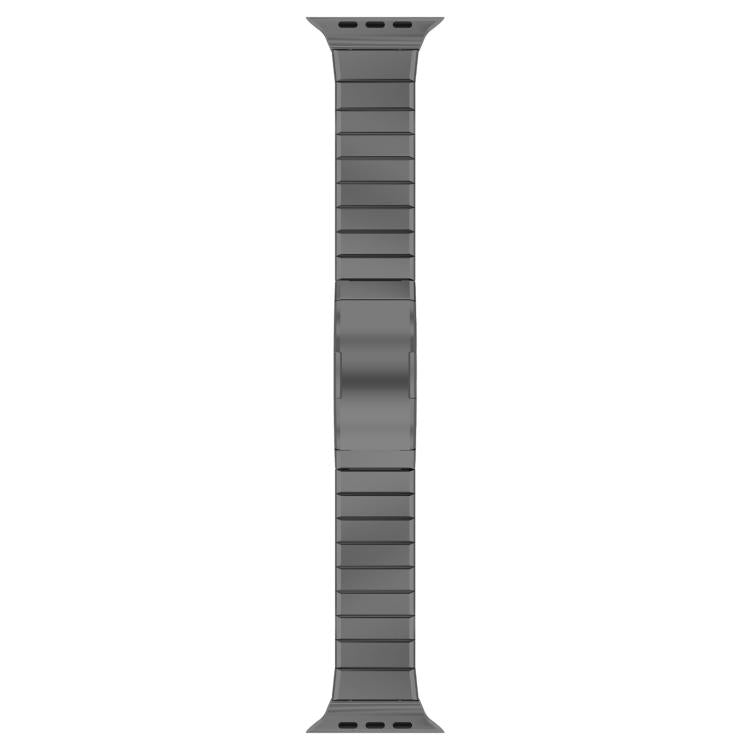 For Apple Watch 46mm / 49mm / 45mm / 44mm One Bead Folding Clasp Metal Titanium Alloy Watch Band