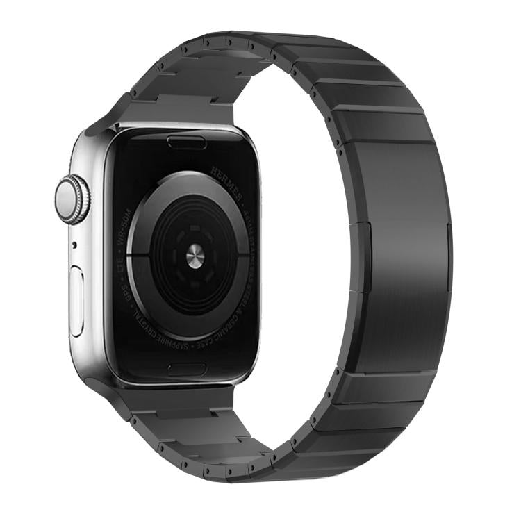 For Apple Watch 42mm / 41mm / 40mm / 38mm One Bead Folding Clasp Metal Titanium Alloy Watch Band