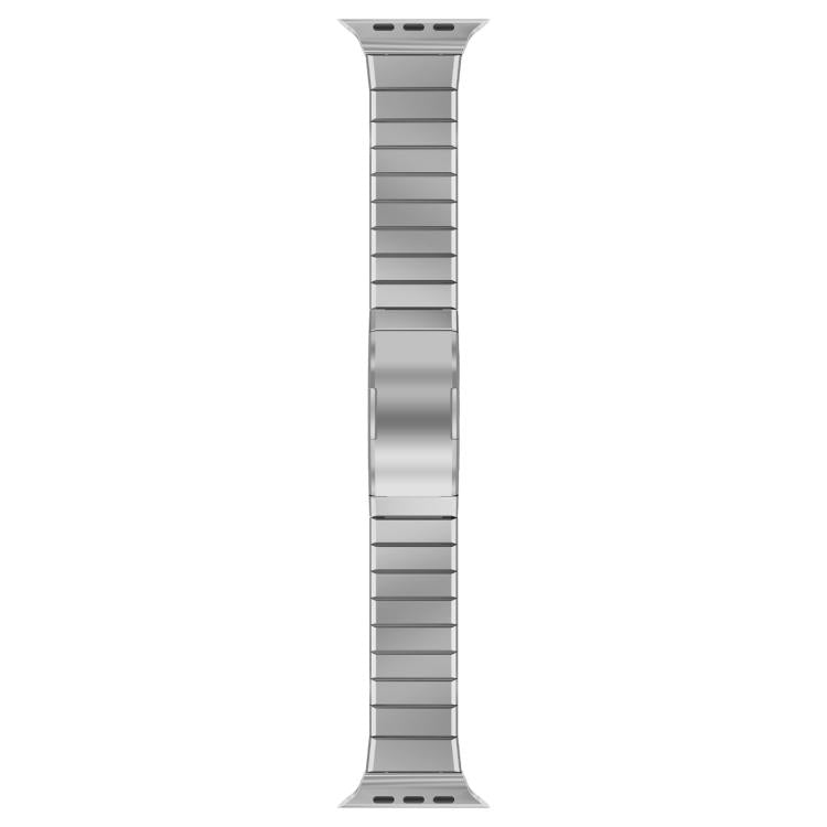 For Apple Watch 42mm / 41mm / 40mm / 38mm One Bead Folding Clasp Metal Titanium Alloy Watch Band