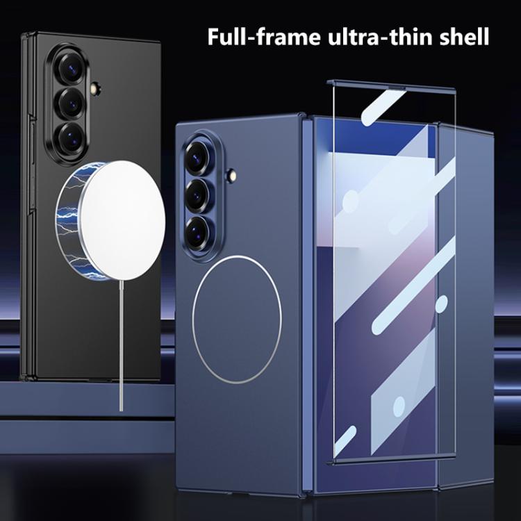 For Samsung Galaxy Z TriFold GKK Integrated Full Cover Frame Ultra-thin Magnetic Nickel Ring Phone Case