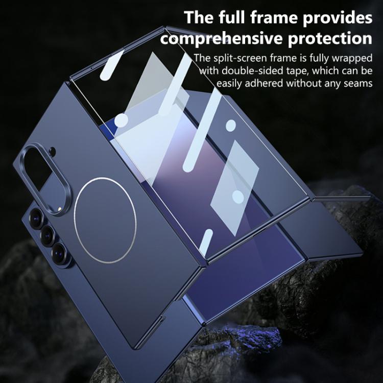 For Samsung Galaxy Z TriFold GKK Integrated Full Cover Frame Ultra-thin Magnetic Nickel Ring Phone Case