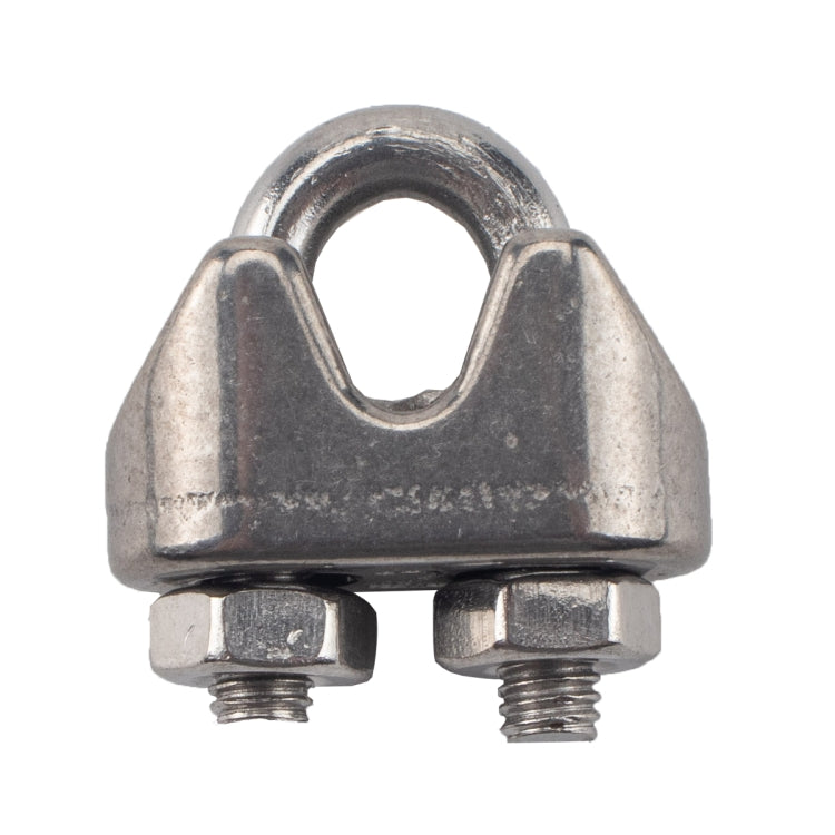 20 PCS M2 Stainless Steel 304 Wire Rope Cable Clip Clamp