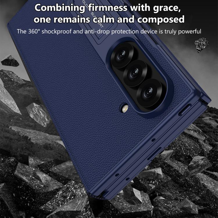 For Samsung Galaxy Z TriFold GKK Integrated Full Coverage Flip Phone Case with All Purpose Holder
