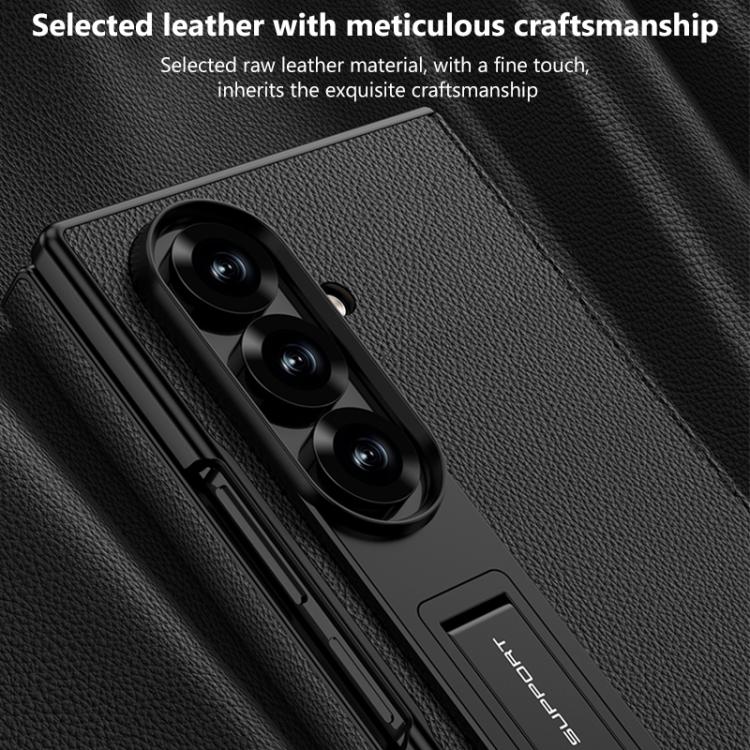 For Samsung Galaxy Z TriFold GKK Integrated Full Coverage Flip Phone Case with All Purpose Holder