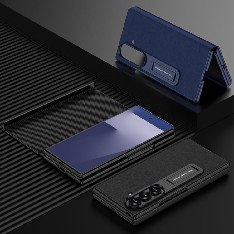 For Samsung Galaxy Z TriFold GKK Integrated Full Coverage Flip Phone Case with All Purpose Holder