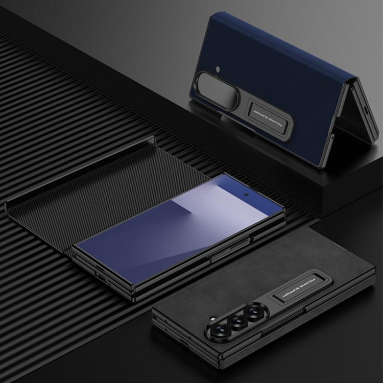For Samsung Galaxy Z TriFold GKK Full Coverage Flip Phone Case with All Purpose Holder