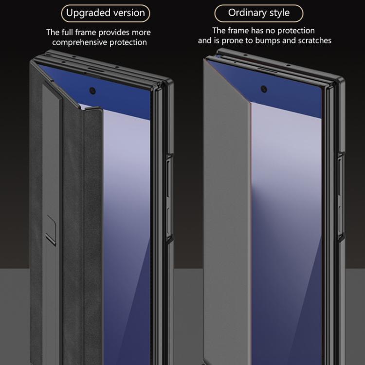 For Samsung Galaxy Z TriFold GKK Full Coverage Flip Phone Case with All Purpose Holder