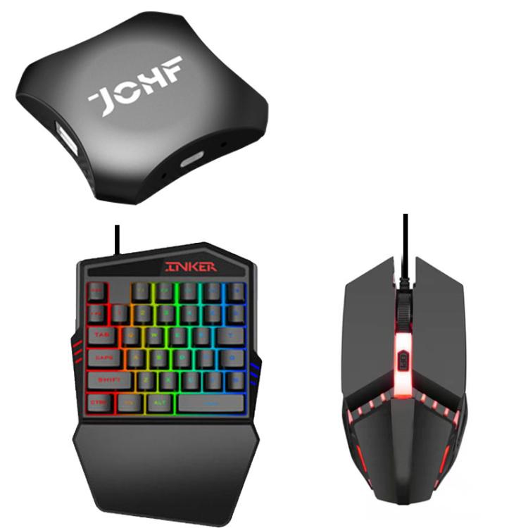 JCHF Gaming Keyboard And Mouse Converter 3 in 1 Adapter Keyboard Mouse Kit