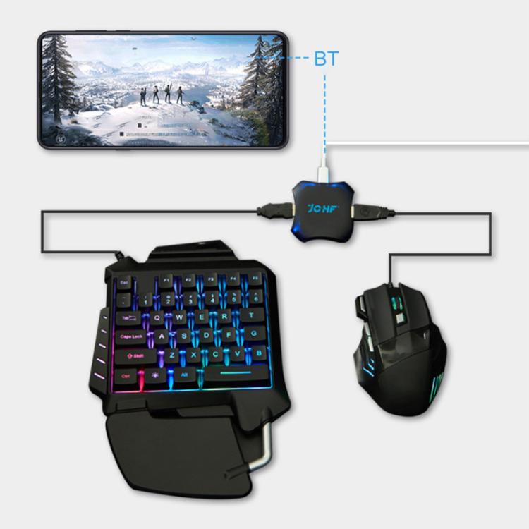 JCHF Gaming Keyboard And Mouse Converter Single Adapter Base