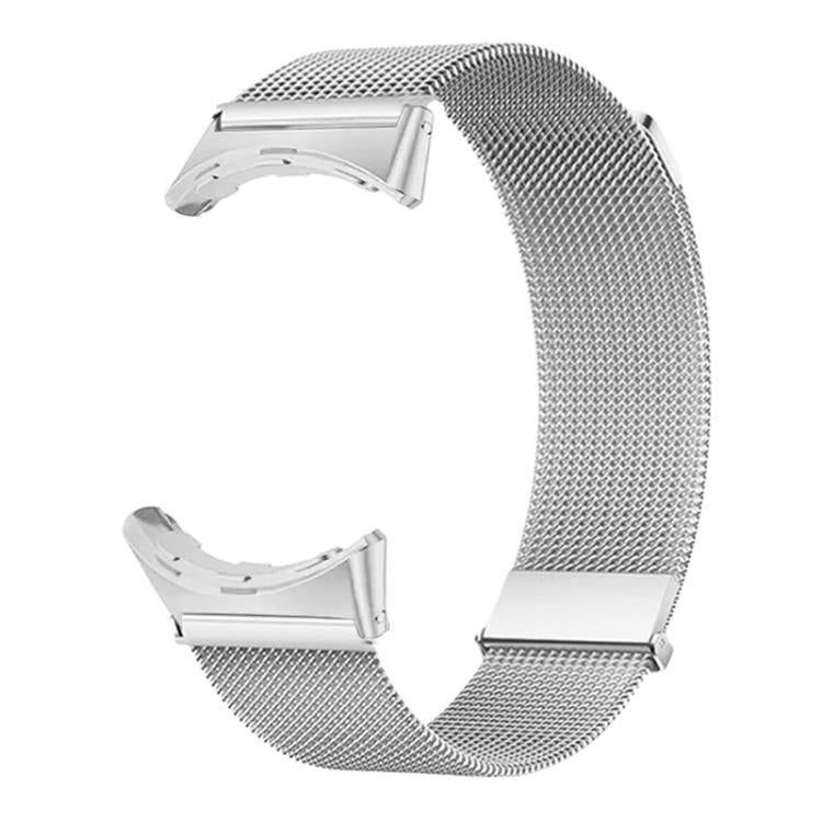 For Google Pixel Watch 4 / 3 / 2 / 1 41mm Loop Dual Magnetic Buckle Milanese Stainless Steel Watch Band