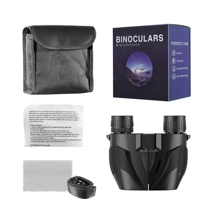 APEXEL 10 x 25 Compact Binoculars High-Power Portable Outdoor Binoculars for Bird Watching & Exploration - Black