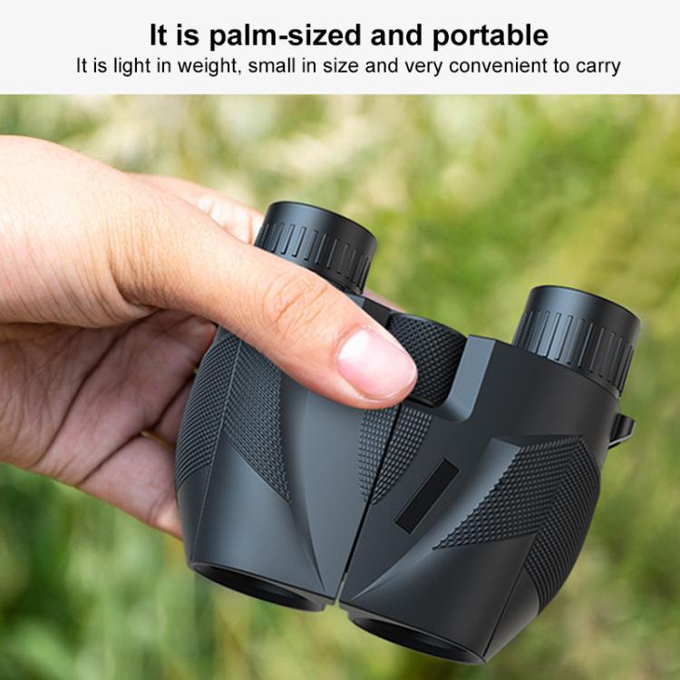 APEXEL 10 x 25 Compact Binoculars High-Power Portable Outdoor Binoculars for Bird Watching & Exploration - Black